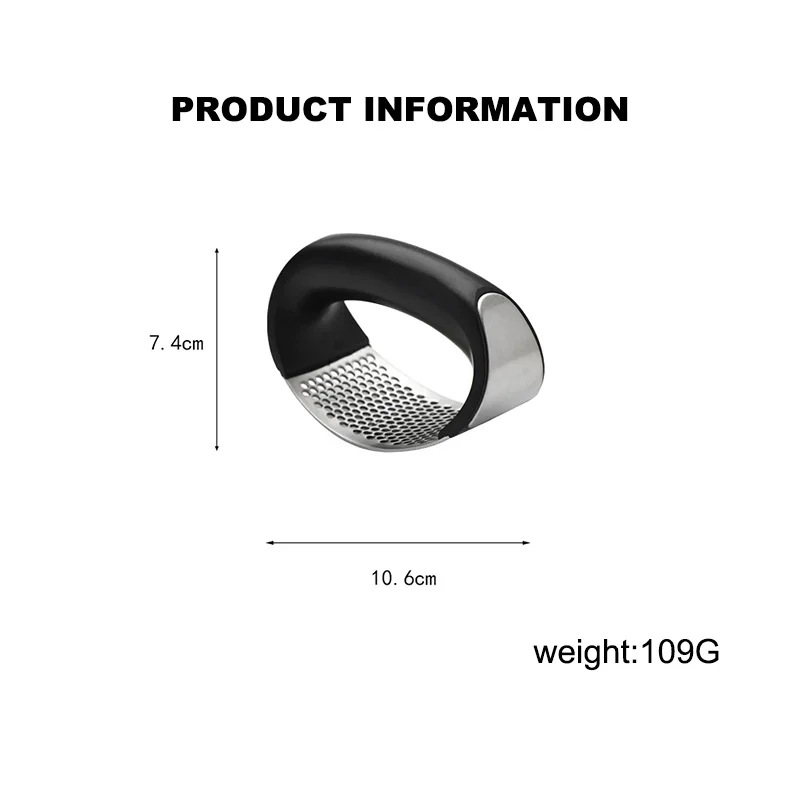 Новинка 2020 измельчитель из нержавеющей стали дробилка пресс для чеснока ручная