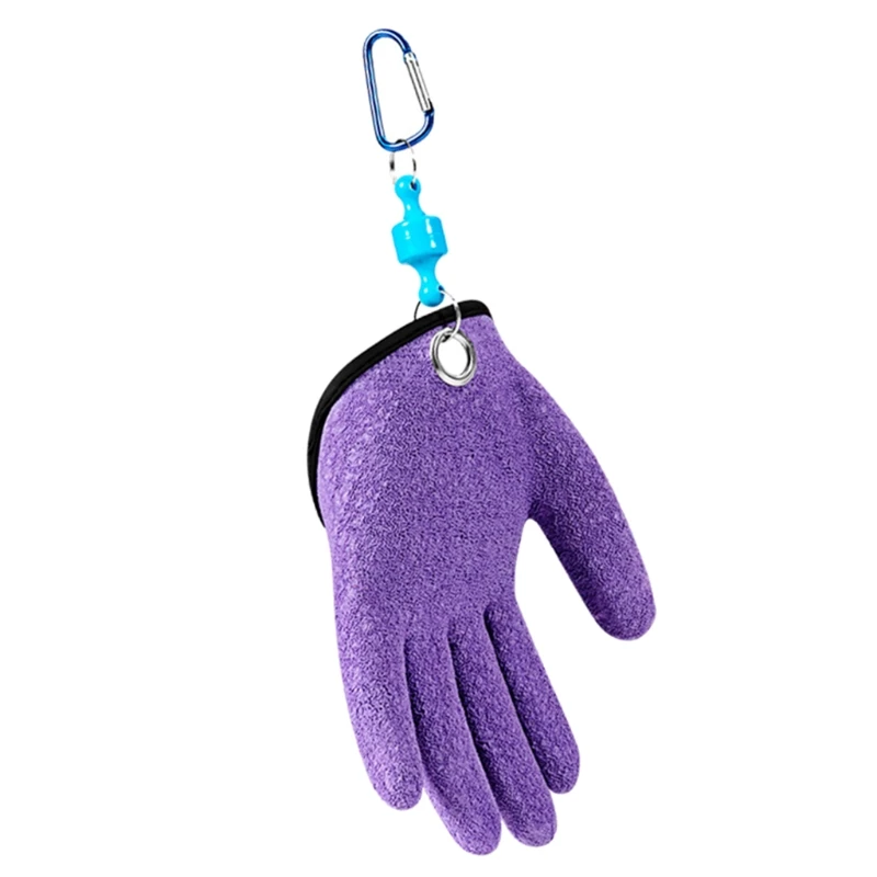 

1Pc Magnetic Anti-slip Fishing Gloves Fisherman Protect Hand Handy Catching Fish Glove for Left Hand Fishing Glove