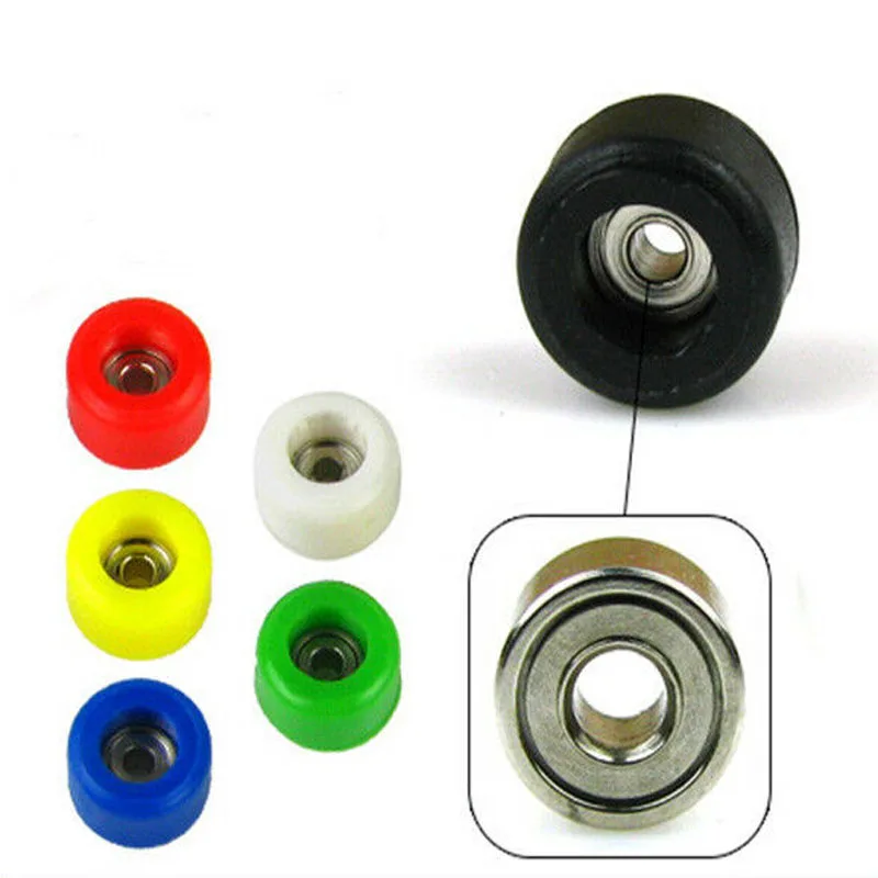 

Polyurethane mini finger skateboard wheels/tight-fitting bearings, support single finger skateboard/accessories
