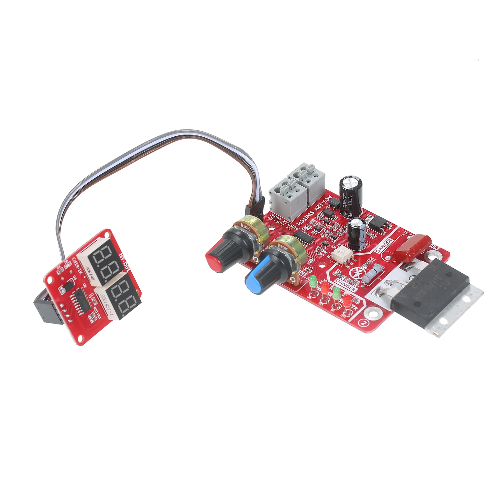 

Плата управления для точечной сварки 40 А/100 А, плата управления «сделай сам», цифровой дисплей, микрокомпьютер с одним чипом для регулировки ...