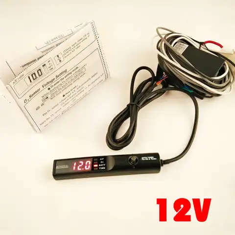 Универсальный автомобильный электронный цифровой турботаймер, 12 В, Красный светодиодный цифровой дисплей для турбонаддува и ручки