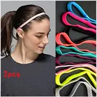 2 шт., эластичная силиконовая повязка на голову для занятий йогой