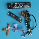 Для LTM185AT02 LTM185AT01 LCD 30pin разрешение ТВ контроллер плата цифровой сигнал 4 лампы 1366X768 18,5 