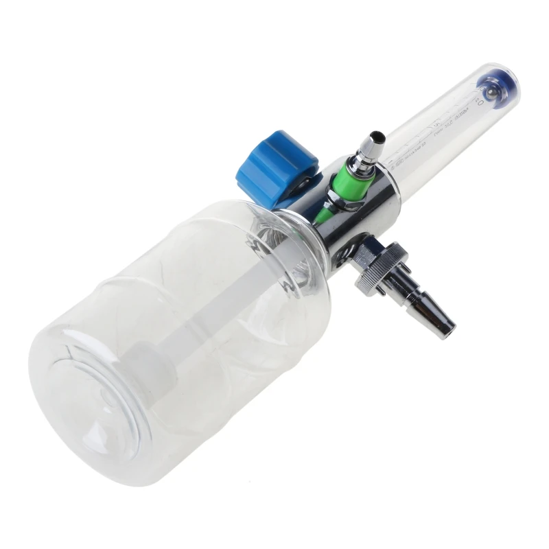 

Oxygen Supply System Accessories Oxygen Pressure Reducer Inhaler Flow Meter Humidification Bottle for Hospital Home