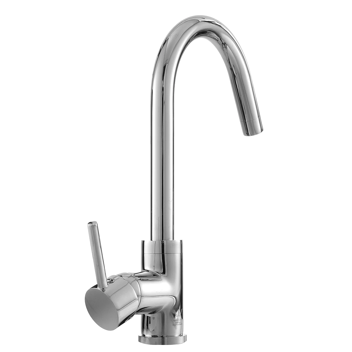 

Single Handle Sink Tap Curved Single Cold Water Tap Crane Bathroom Basin Water Faucet Deck Mount Stainless Steel Kitchen Faucet
