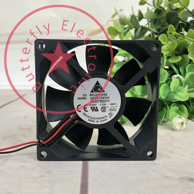 

Новый AFB0724VH DC 24В 0.16A оригинальный Осевой поток 7015 7 см 70*70*15 мм охлаждающий вентилятор кулер