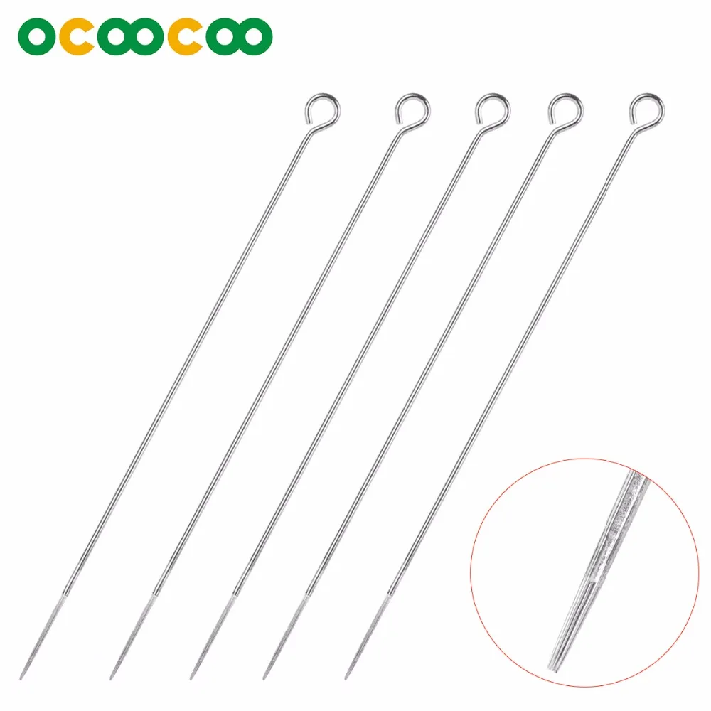 5 шт. 11RL круглый вкладыш иглы татуировки Одноразовые стерилизованные