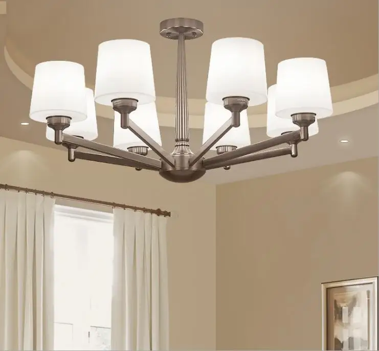 Простой современный минималистичный потолочный светильник в европейском стиле