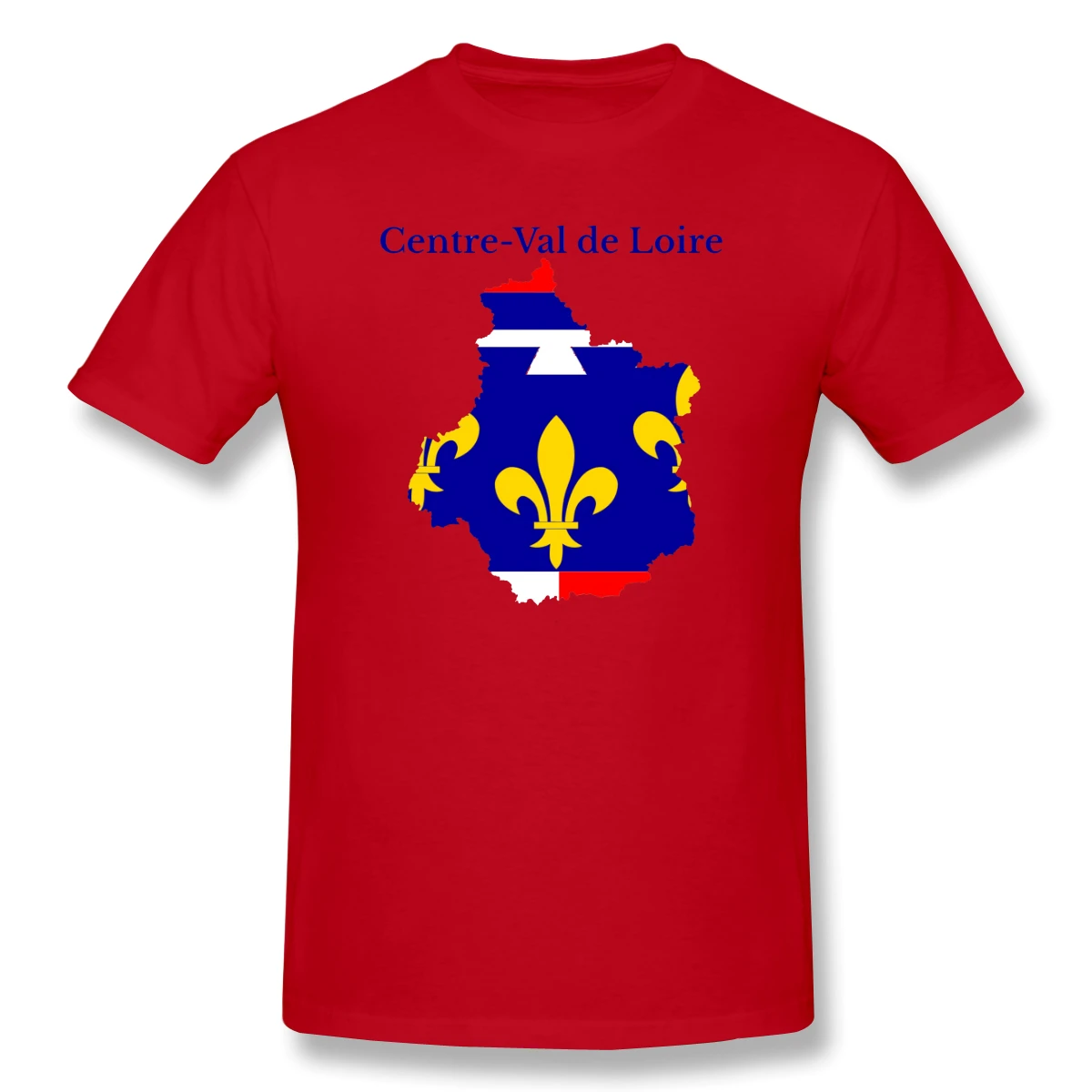 

Centre-Val De Loire Map, France, French Region Funny Novelty Men's Basic Short Sleeve T-Shirt R268 Tops Tees European Size