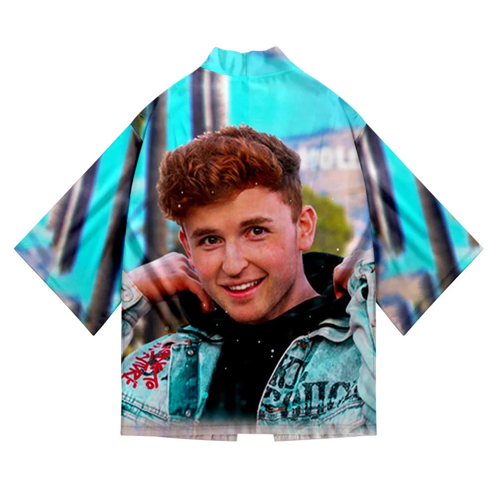 

Кимоно мужское оверсайз в японском стиле с надписью «Infinite List»