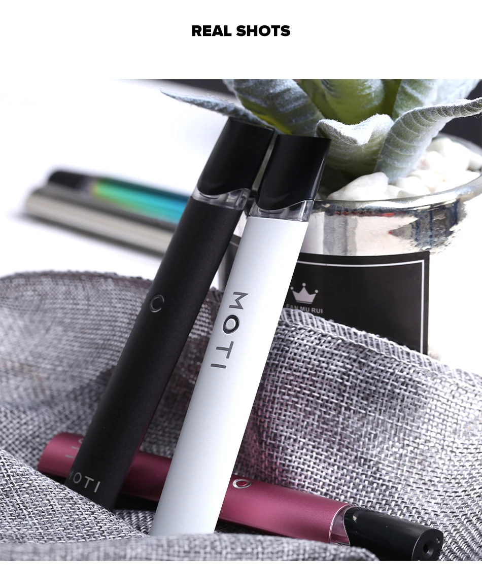 Оригинальный MOTI многоразового использования Vape комплект 1 8 мл Pod 500 мАч батарея