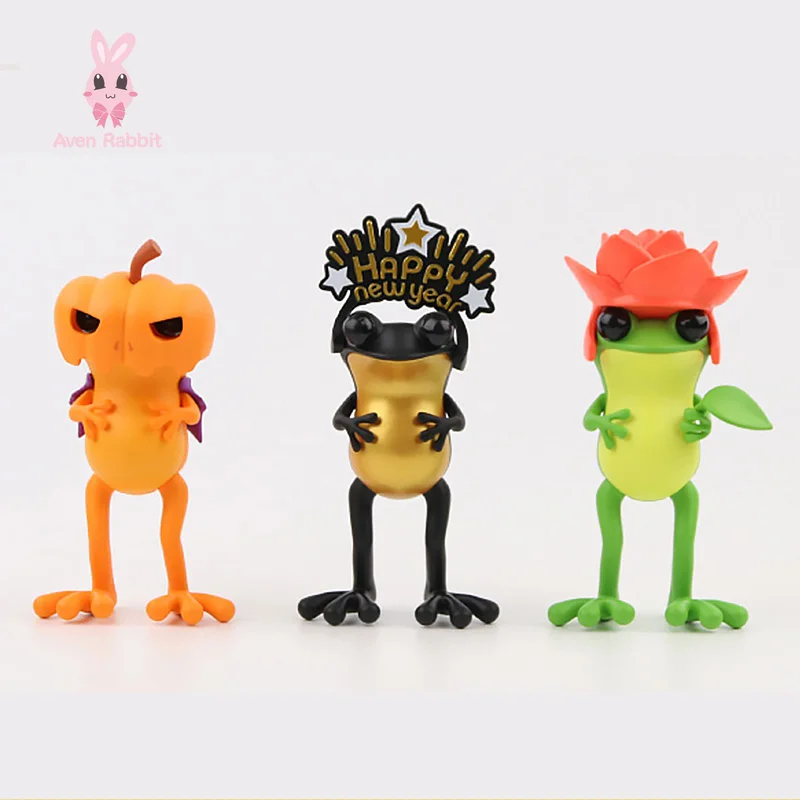 Caja ciega del Festival de las ranas para ni&ntilde;as, figuras de acci&oacute;n de Corea, Caja Sorpresa, Guess, bolso ciego, juguete, Caja, modelo regalo-0