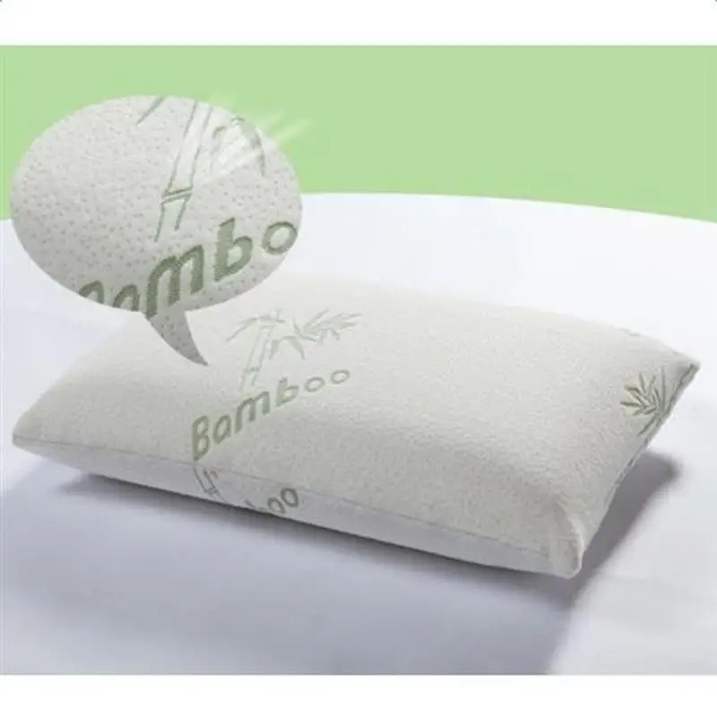

Premium Firm Hypoallergenic Bamboo Fiber Memory Foam Pillow Queen (Single)