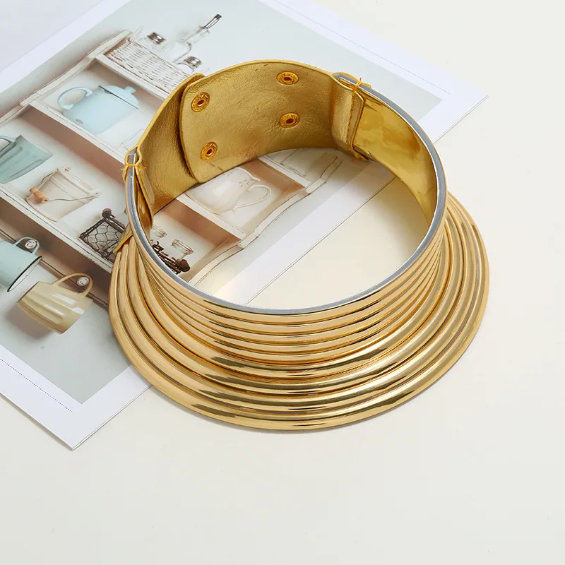 Gold 2 Liuxsp, Африканское богемное ожерелье для женщин, винтажное массивное ожерелье в богемном стиле, Женские Ювелирные изделия - Окраска металла: Gold 2