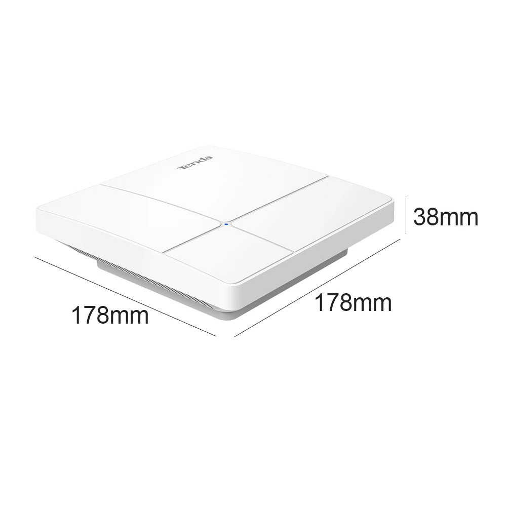 

Tenda i25 1350Mbps Wireless Access Point 802.11ac Wave 2 Gigabit Dual Band Wireless AP Ceiling-Mount WAP Up To 500m Coverage