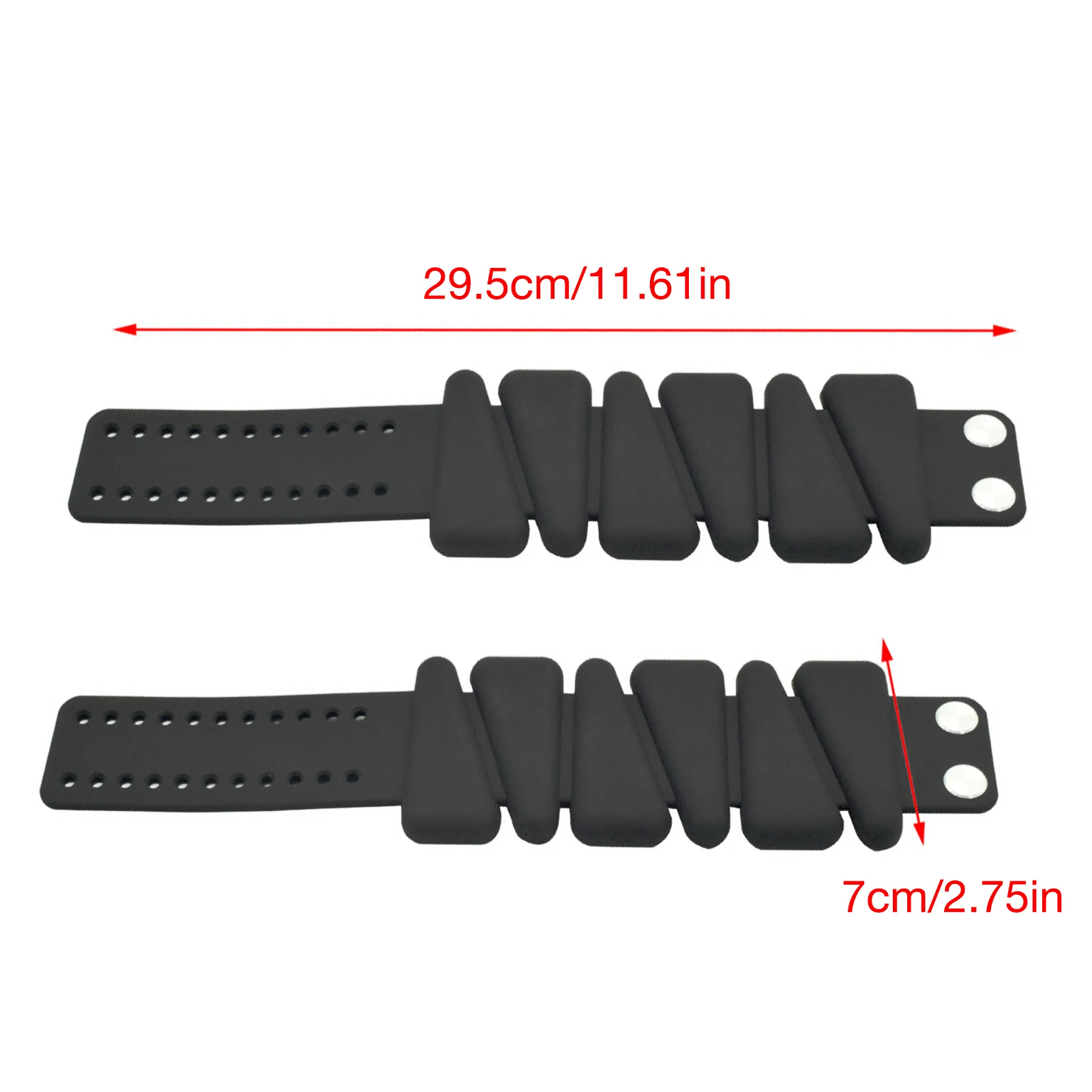 

Ankle Wrist Band Adjustable Weight-bearing Bracelet, Used For Yoga Fitness Exercise Weight-bearing Silicone Wrist Band
