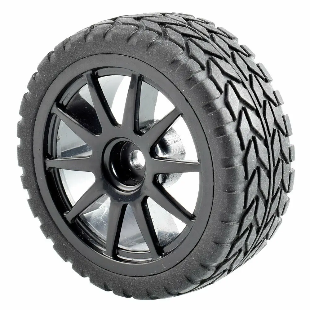 RC 910 6017 резиновые шины и пластиковые колеса 4 шт для HSP HPI 1:10 на дороге