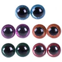 16 24mm 10pcs mix color shinning plastic doll eyes craft eyes with washer diy for plush bear stuffed toys animal puppet dolls