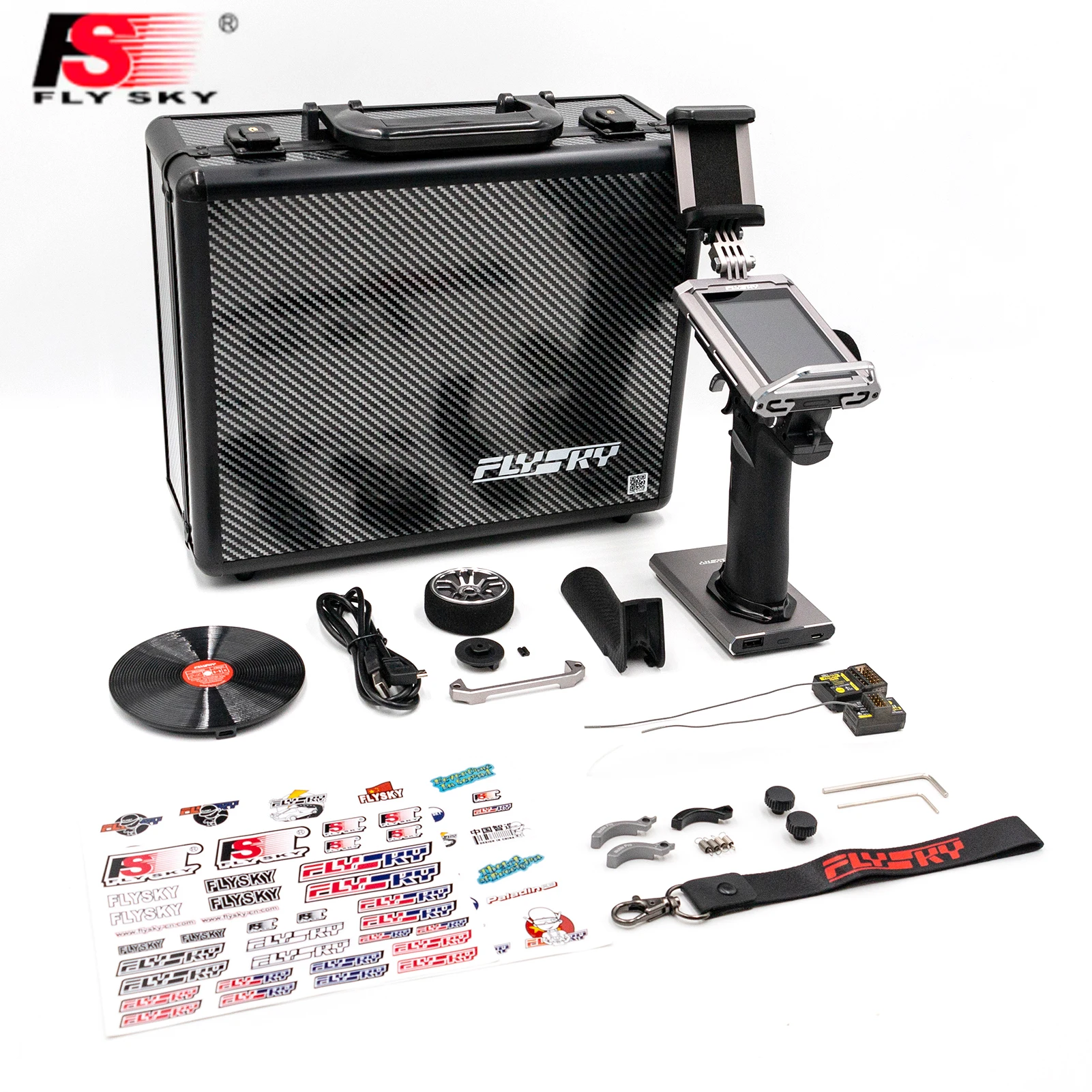 

FLYSKY NB4 PRO Noble 2.4G 18CH AFHDS 3 Radio Transmitter with FGR4B FGr8B Receiver 3.5 Inch TFT Touching Screen for RC Car Boat