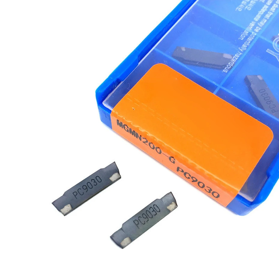 10 шт. mgmn200 g pc9030 Пазовая карбидная вставка для токарного станка резец токарный инструмент для резки и пазовки инструмент для отрезания ЧПУ