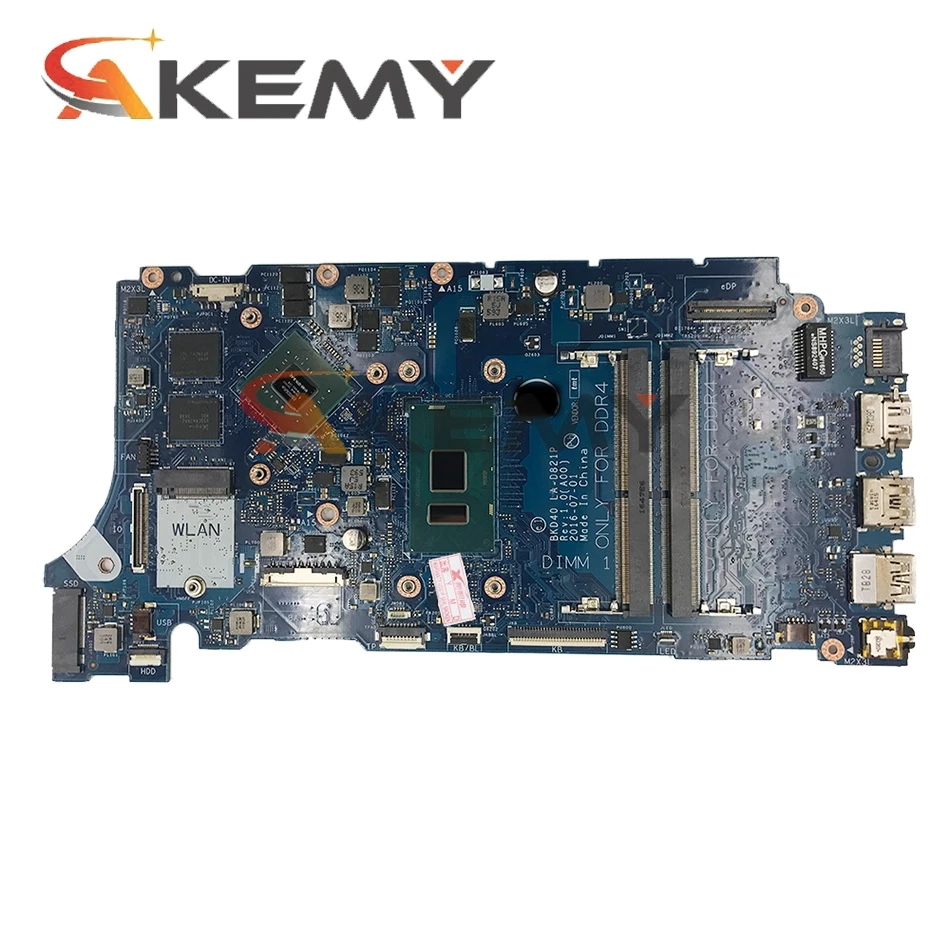 Новинка 100% материнская плата для Dell Inspiron 7460 7560 модель JXYRN I5-7200U BKD40 быстрая работа |
