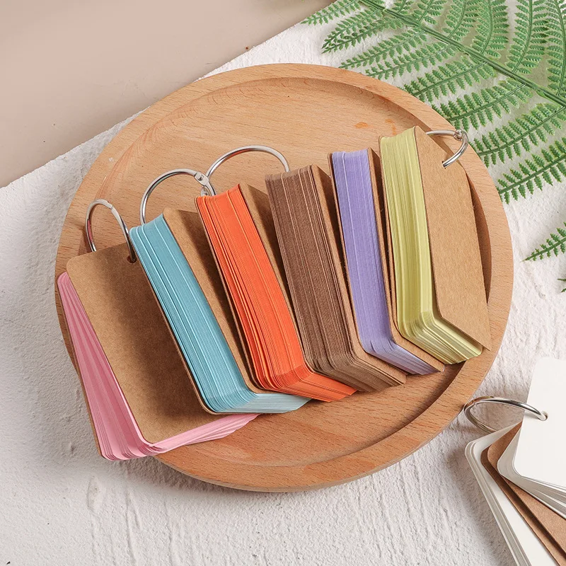 50 листов пустые карты новые слова английские память граффити сделай сам