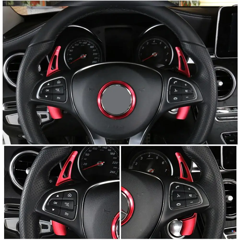 Для Mercedes Benz AMG A45 C63 CLA45 GLE GLA CLS GLS W205 W213 автомобильное рулевое колесо удлинитель