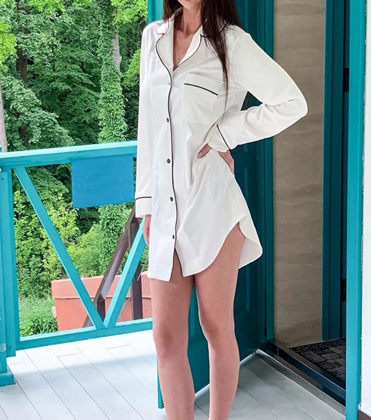 

Hot Women'S Dressing Gown Button Robe Women'S Solid Color Women'S Silk Robe Fashion Bride Dresses Autumn Winter Sexy Woman Dress