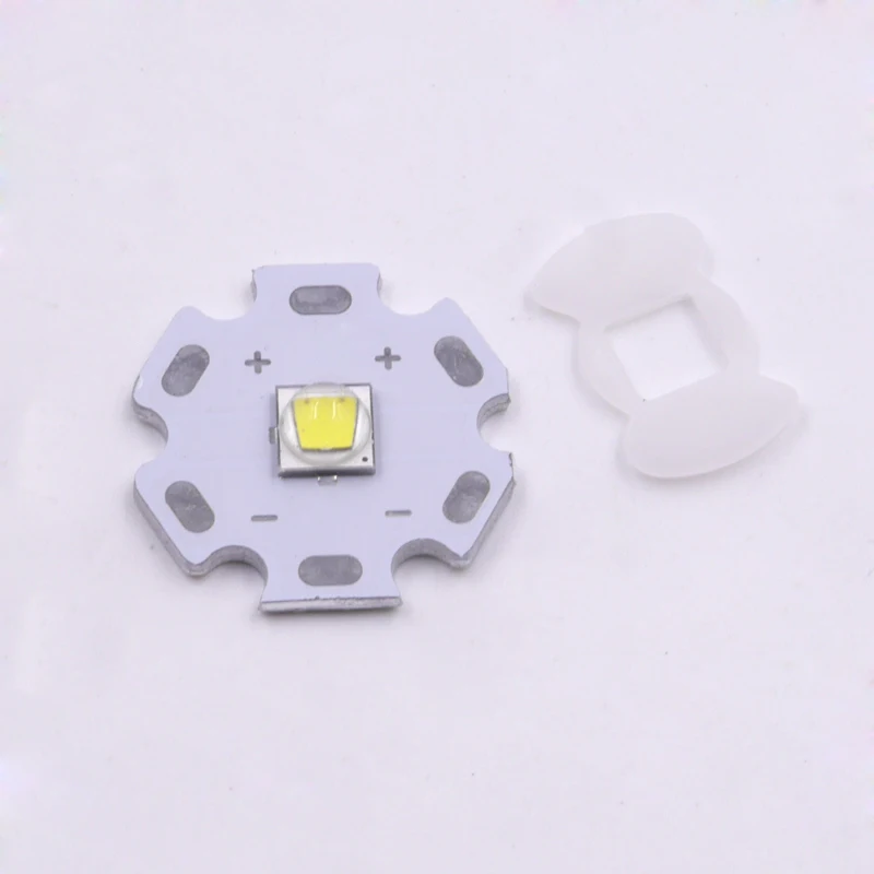 Cree XLamp XM-L2 U3 10 Вт Высокая мощность белый светодиодный излучатель лампы с 16 мм радиатор медное основание фонарик моддинг и diy запчасти