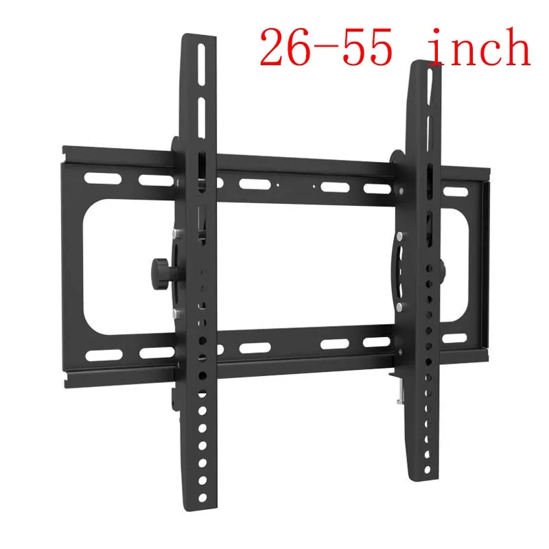 Universal TV Bracket For 26-55 Inches AdjustableTilt 15° Support Holder Max Load 50 Kg Vesa 400x400mm Wall Mount | Электроника
