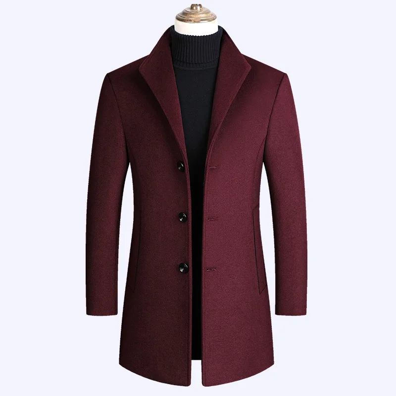 

2020 new fashion plus size men's jacket mens popular winter long-sleeve jacket