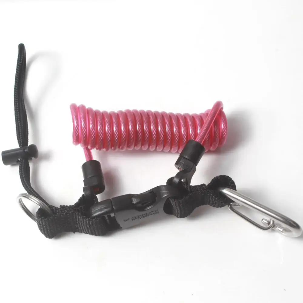 Спиральная пружинная спираль для дайвинга с защитой от потери подводного