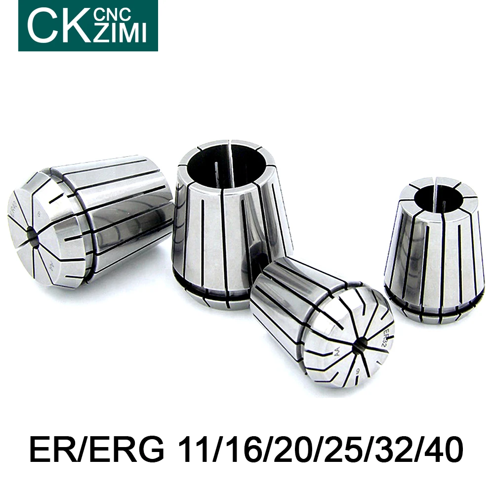 ER16 1-10 мм 1/8 1/4 прецизионный пружинный цанговый патрон для ЧПУ фрезерного