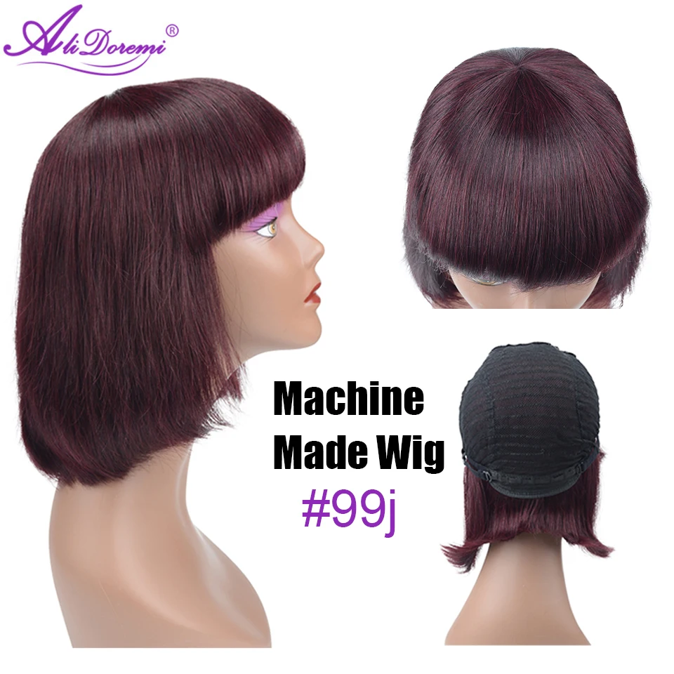 Alidoremi перуанские прямые волосы парики из человеческих волос предварительно