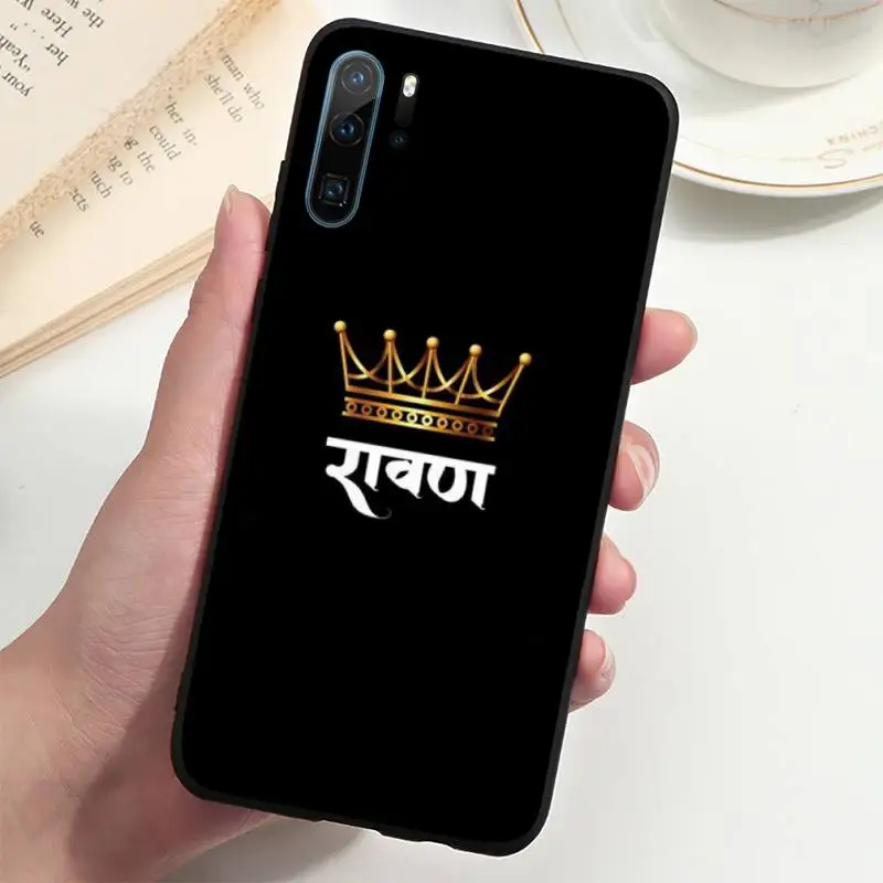 

Couple Golden King Queen Phone Case For Huawei P20 P30 P40 lite Pro P Smart 2019 Mate 10 20 Lite Pro Nova 5t