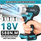 Гайковерт ударный Аккумуляторный 588 н м, 3 скорости, 12 дюйма, 18 в