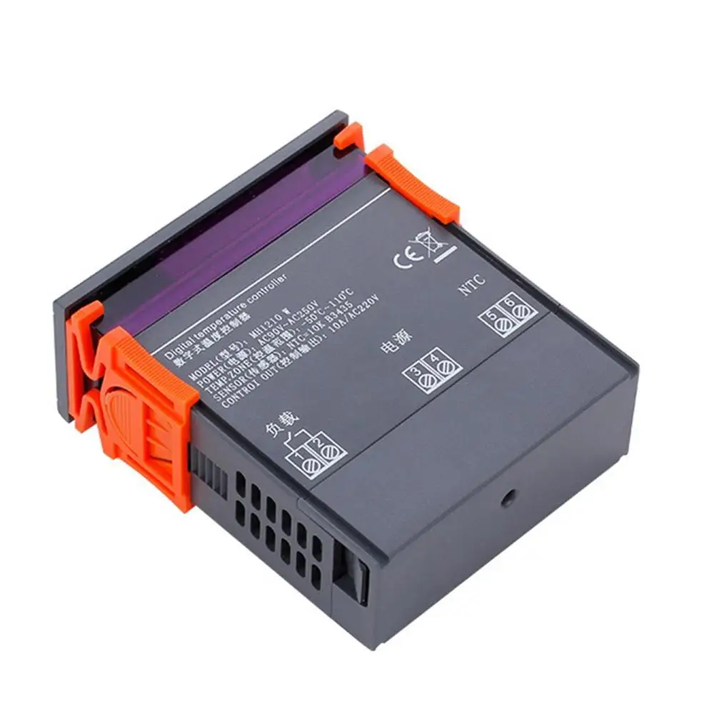 MH 1210W цифровой регулятор температуры 90V 250V 10A Термостат Регулятор 50 110 градусов