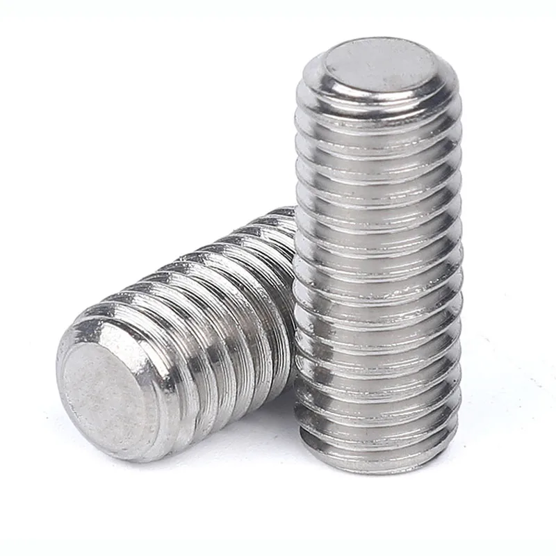 304 нержавеющая сталь Внутренний шестигранный набор винтов с плоским концом
