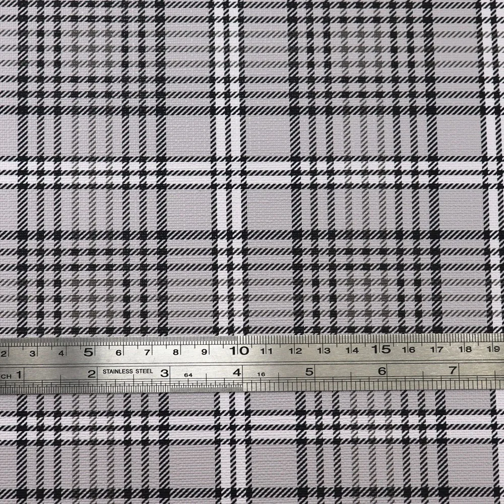 Gingham/Tarten синтетический Искусственная кожа ткань A4 лист 21x30 см для банты сумки