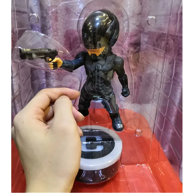 8 "RoboCop Q версия Alex merphy Joel с светодиодный светильник Gary Oldman украшение Смола