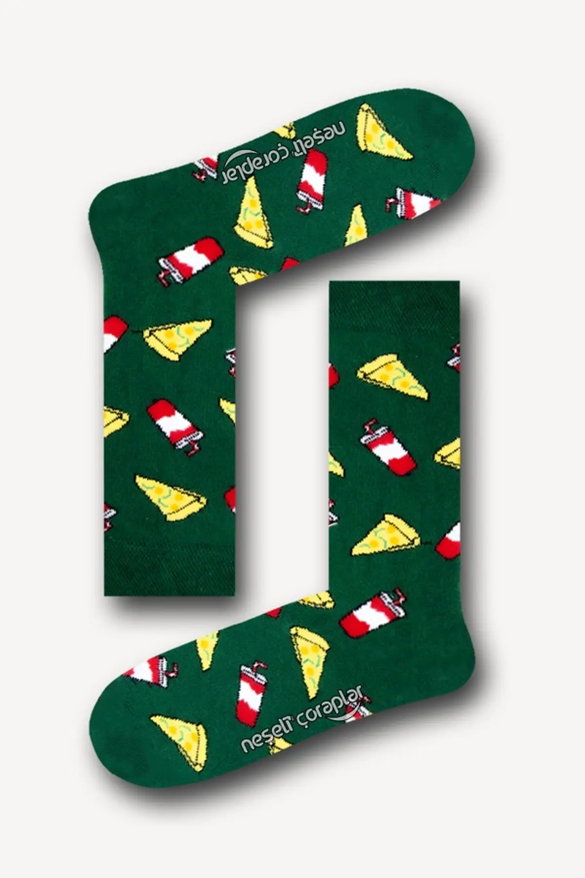 

5 pcs Dishes And Fruits Colorful Socks Set