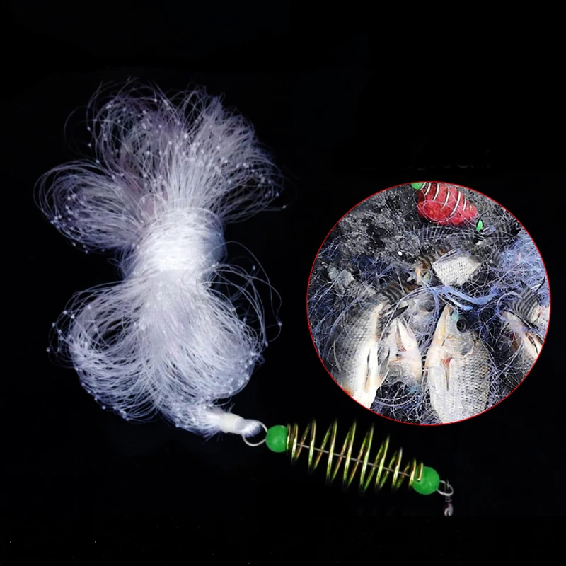 Рыболовная сеть для ловли рыбы Finefish нейлоновая американские литые сети