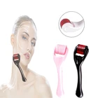 Профессиональный дермароллер с микро-иглой mezoroller, титановый дермароллер для роста волос, ухода за кожей, лечения тела