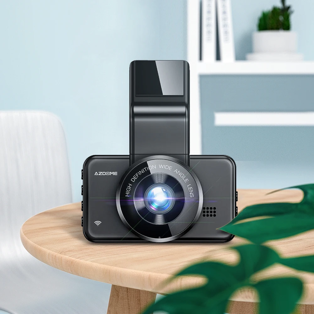 Видеорегистратор AZDOME M17 автомобильный экран 3 дюйма Wi-Fi ADAS FHD 1080P | Автомобили и