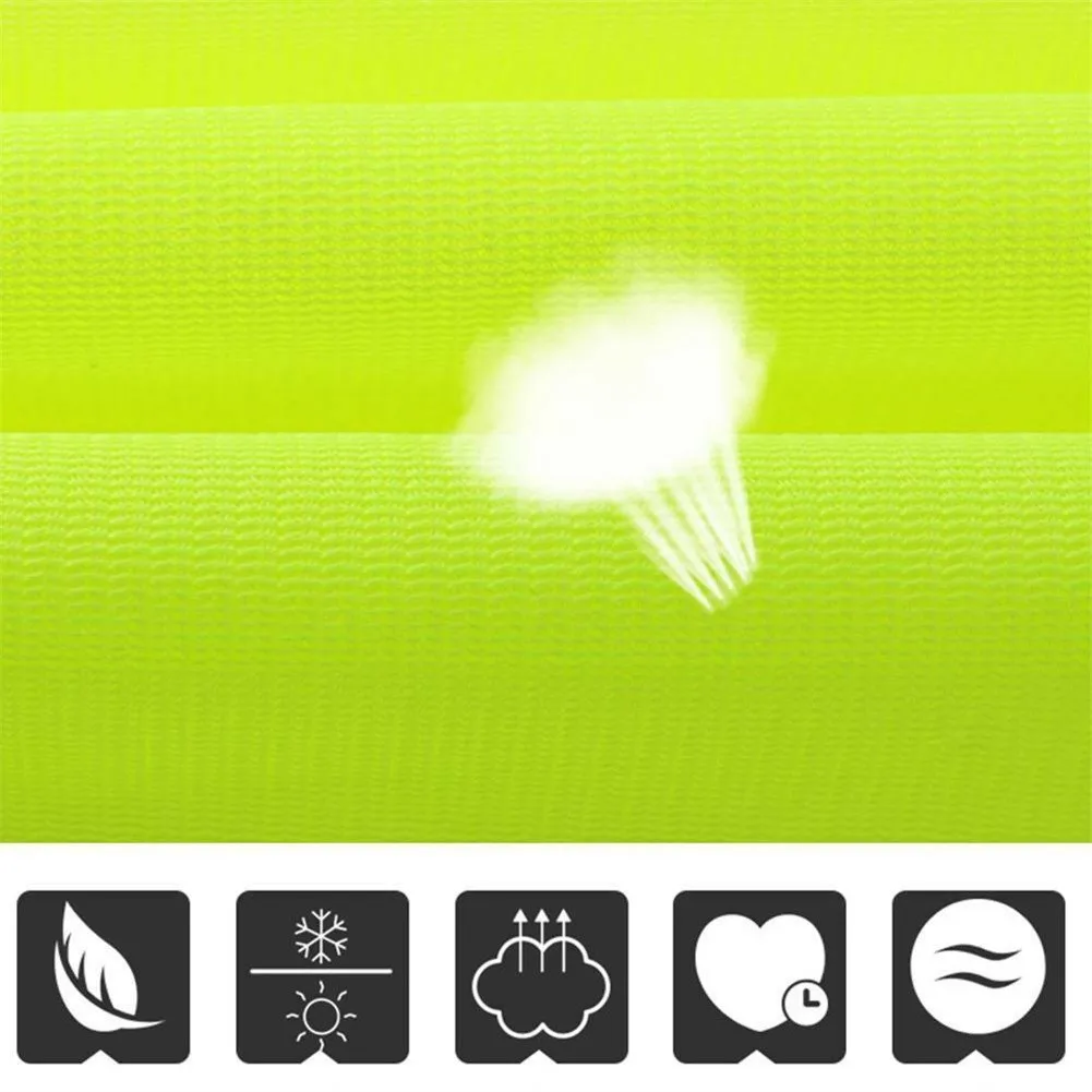 

Washable Reflective Vests Safety Traffic Vest Yellow Emergency Accident Vest