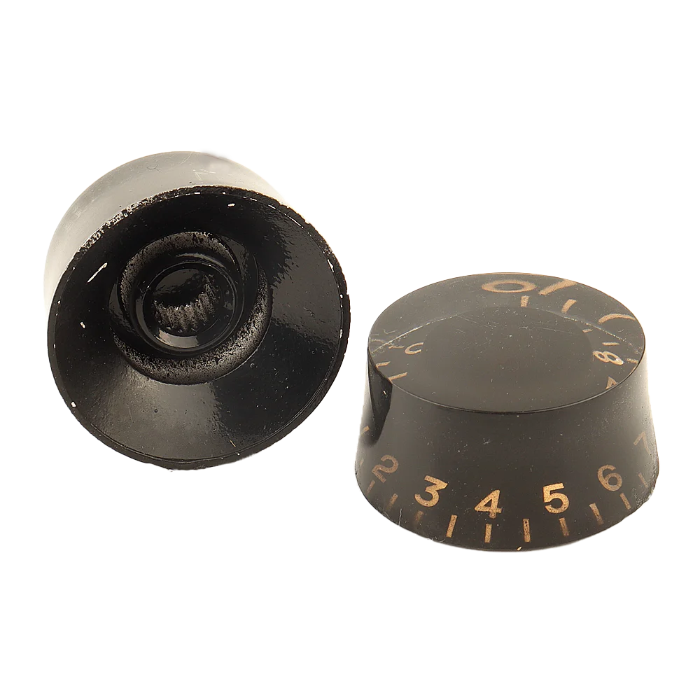 1 pcs runde gitarre knöpfe geschwindigkeit volume tone control knob für e gitarre teile ersatz free global shipping