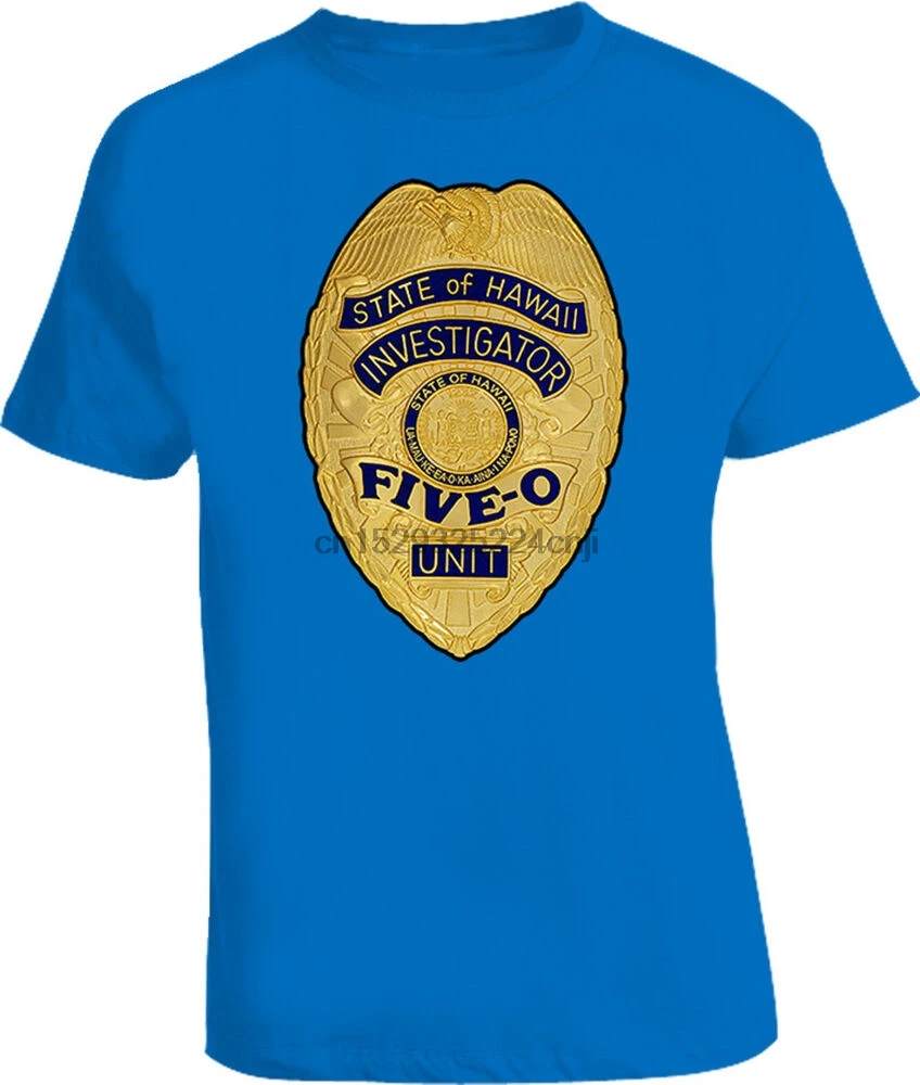 Гавайская футболка Five O badge |