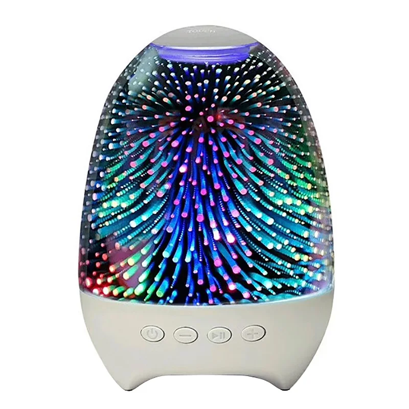 1200 мАч маленький Bluetooth динамик СВЕТОДИОДНЫЙ Красочный светильник мини сабвуфер