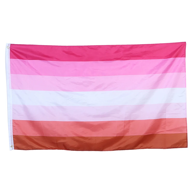 

1Pc Flag 150*90cm Flag LGBT Rainbow Homosexual Lipstick Kiss Lip Lesbian Pride Flag 3x5 Ft Banner