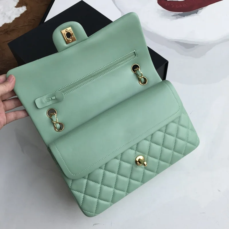 

Real lambs skin top qualit bolsa feminina Shopping Luxury Women Shoulder Bags Female Leather famous brand Chain Handbag